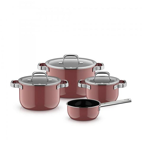 WMF Fusiontec Mineral Pro Rose Quartz Topfset 4-tlg. (05.1895.5290)