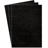 FELLOWES DELTA COPERTINE IN CATONCINO 210X297 mm A4 COL. NERO CONF 25 Pz.