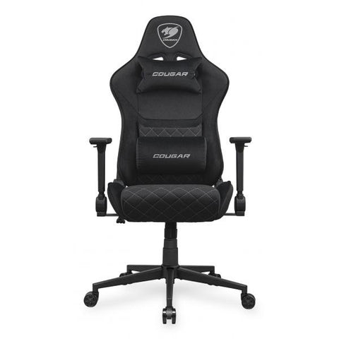 COUGAR Gaming-Stuhl Armor One V2 Black F, PVC/Stoff, Schwarz (CGR-A2F-BLB)