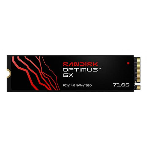 SanDisk Optimus GX 7100 - SSD - 500 GB - intern - M.2 2280 - PCIe 4.0 x4 (NVMe)