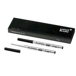 MONT BLANC REFILL PUNTA CONICA 0.5 mm INCHIOSTRO NERO CONF 2 Pz.