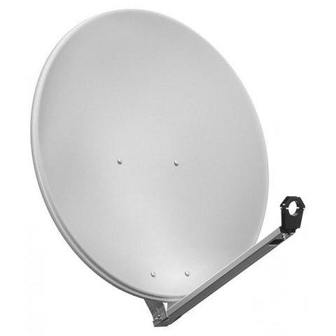 Goobay SAT Spieg. 80er Alu antenna per satellite 10,7 - 12,75 GHz Grigio