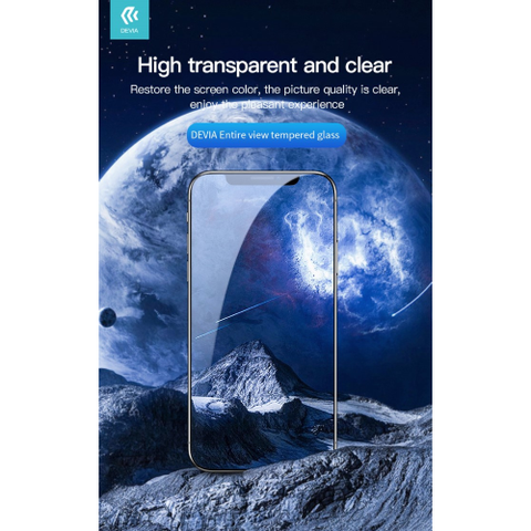Devia Pellicola Vetro Temperato per iPhone 11 Pro Max e Xs Max