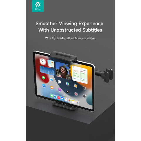 Devia Staffa Auto per tablet fissaggio sedile posteriore 11-20 cm