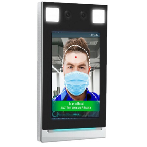 Termoscanner con Terminale controllo accessi e sensore temp.