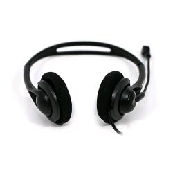 ADJ AGILE CUFFIA CON MICROFONO USB CONTROLLO DEL VOLUME BLACK