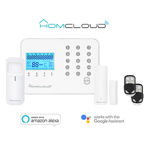 Kit Antifurto wireless 10P Homcloud Wi-Fi + GSM PRO