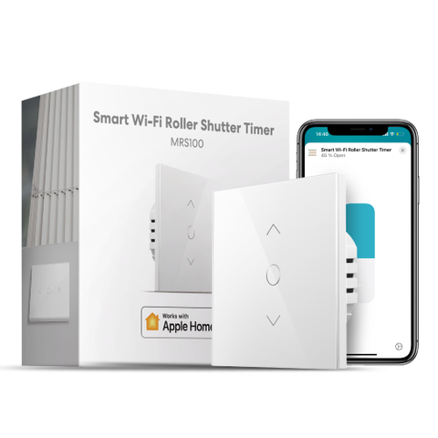 Meross Pulsante Smart Wi-Fi a muro per tapparelle - 220V - Apple HomeKit
