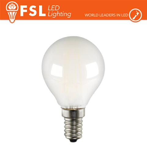 Luce Naturale - 4000K Lampada Filamento OPALE Sfera - 7W 4000K E14