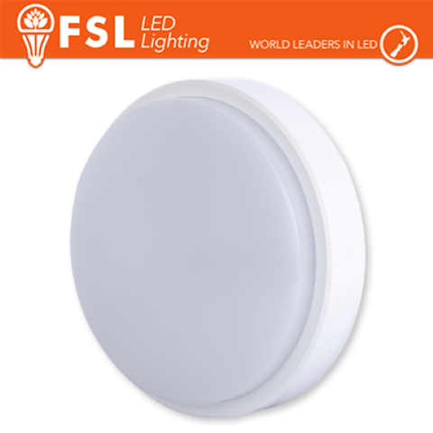 Luce Calda - 3000K Plafoniera LED ROTONDA BIANCA 15W 3000K 180*55 IP54