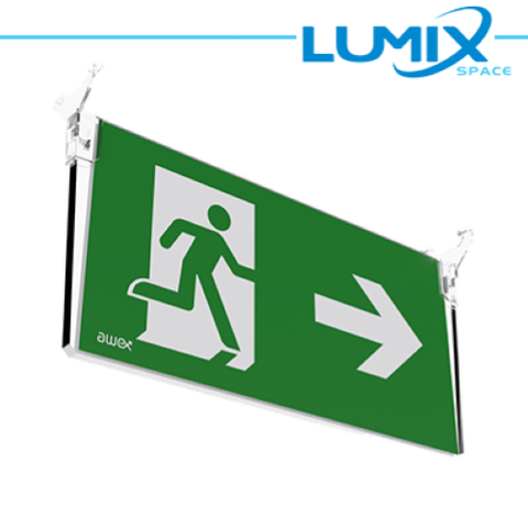 BIANCO Kit di segnalazione PLEXI glass per Plafo IP65