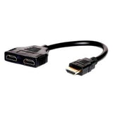 LINK ADATTATORE HDMI MASCHIO A 2 X HDMI FEMMINA CM 20