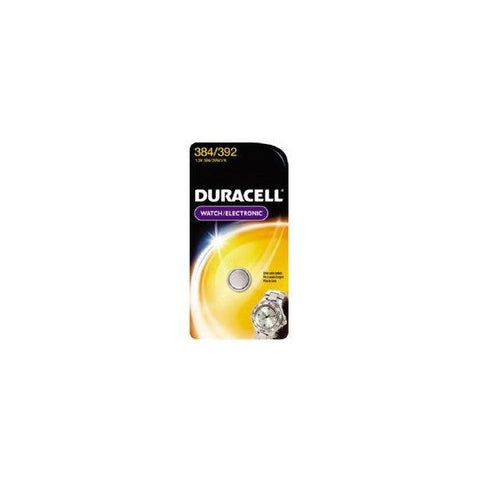 DURACELL D384 392 SR41 BATTERIA 384/392 OSSIDO D'ARGENTO 1.5v