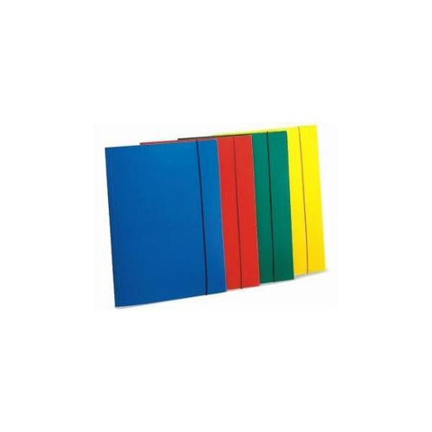 FELLOWES CARTELLA 3 LEMBI C/ELASTICO IN PP 250X350MM COL. AZZURRO