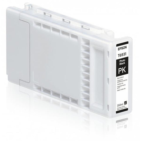 EPSON T6931 TANICA NERO FOTO 350ML PER EPSON SURECOLOR T3000-T3000 POS-T3000 W/O STAND-T5000-T5000 POS-T7000-T7000POS GARANZIA ITALIA (C13T693100)