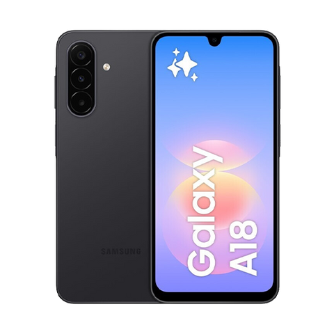 Samsung Galaxy A18 4G A185 Dual Sim 4GB RAM 128GB - Black (SM-A185FZKDEUE)