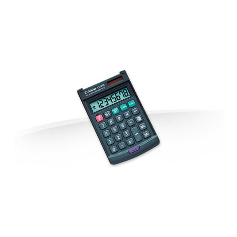 CANON LS-39E CALCOLATRICE TASCABILE 8 CIFRE ALIMENTAZIONE SOLARE/BATTERIA COLORE GRIGIO