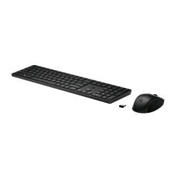 HP 655 SET TASTIERA + MOUSE OTTICO 1.200dpi WIRELESS 2.4 GHz LAYOUT ITALIANO NERO