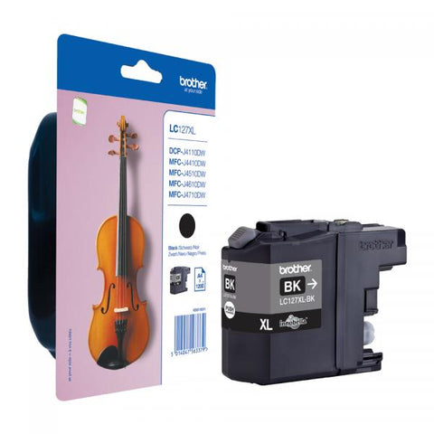 INK BROTHER LC-127XLBK NERO 1200PP X MFC-J4410DW MFC-J4510DW MFC-J4610DW MFC-J4710DW