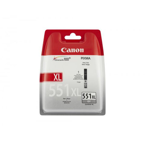 Tinta CANON CLI-551XL GRIS 15ML X PIXMA MG6350