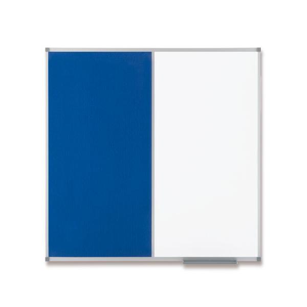 Nobo Elipse Combi bacheca magnetiche e accessori (Nobo 1902257 Classic Combi Felt Steel Noticeboard 900x600mm)