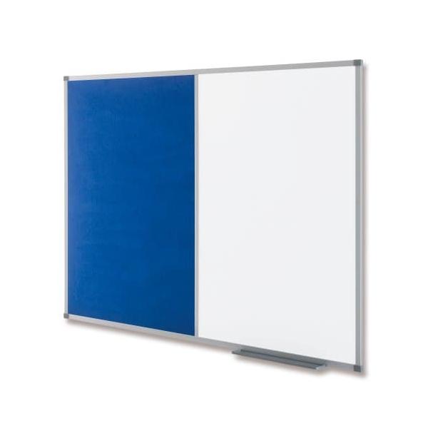Nobo Elipse Combi bacheca magnetiche e accessori (Nobo 1902257 Classic Combi Felt Steel Noticeboard 900x600mm)