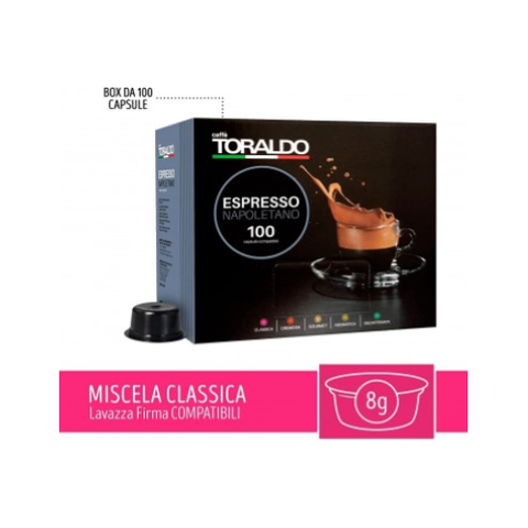 TORALDO MISCELA CLASSICA 100 CAPSULE COMPATIBILI CON DOLCE GUSTO