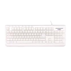 ADJ 500-00036 TASTIERA USB MULTIMEDIA PURE 8 TASTI MULTIMEDIALI TOCCO MORBIDO 113 TASTI DIGITAZIONE SILENZIOSA LAYOUTITALIA BIANCO