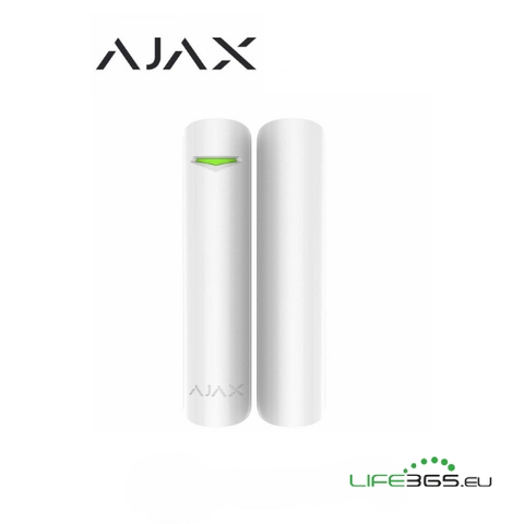 AJAX GLASSPROTECT RILEVATORE WIRELESS ROTTURA VETRO BIANCO