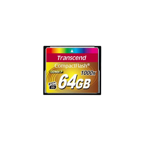 Transcend CompactFlash Card 1000x 64GB memoria flash MLC