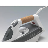 ARIETE 6232 FERRO DA STIRO A VAPORE 2.200W CAPACITA' 0.3LT PIASTRA INOX MANICO IN SUGHERO COLORE BIANCO/GRIGIO
