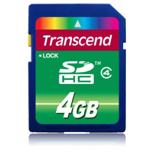 MEMORY S.D.45X 4 GB (SD 2.0)