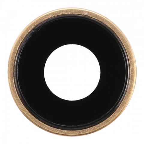 APPLE CORNICE FOTOCÁMARA POSTERIORE Y OBIETTIVO PARA IPHONE 8 GOLD