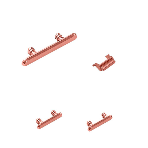 APPLE SET PULSANTI VOLUME+MUTE+POWER ON/OFF PER IPHONE XR CORAL