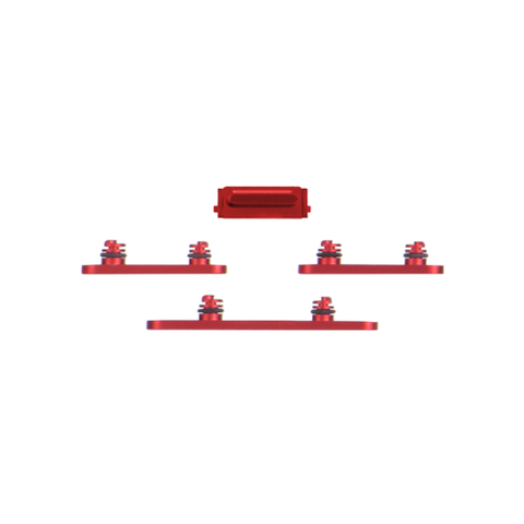 APPLE SET PULSANTI LATERALI PER IPHONE 14/14PLUS ROSSO