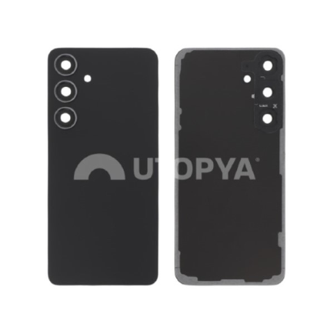 UTOPYA COVER POSTERIORE NERA GALAXY S24+ (S926B) (SENZA LOGO)