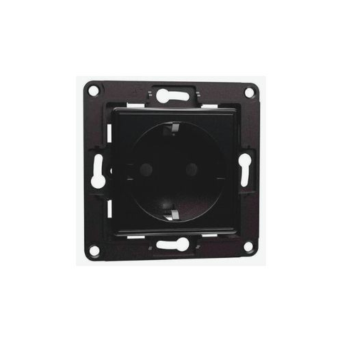 SHELLY WALL SOCKET 1, PRESA A MURO EU/SCHUKO NERA