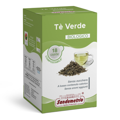 SANDEMETRIO TE VERDE BIOLOGICO 18 CIALDE 44MM