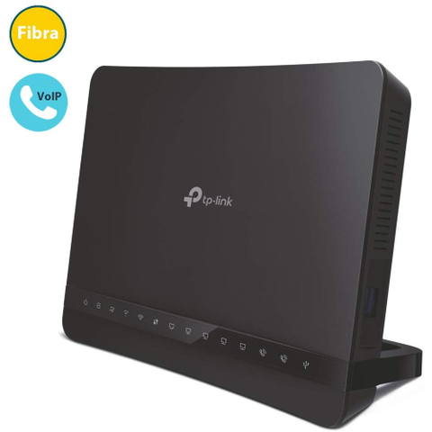 TP-LINK MODEM FIBRA FINO A 300MBPS WI-FI AC1200 VOIP ARCHER VR1210V