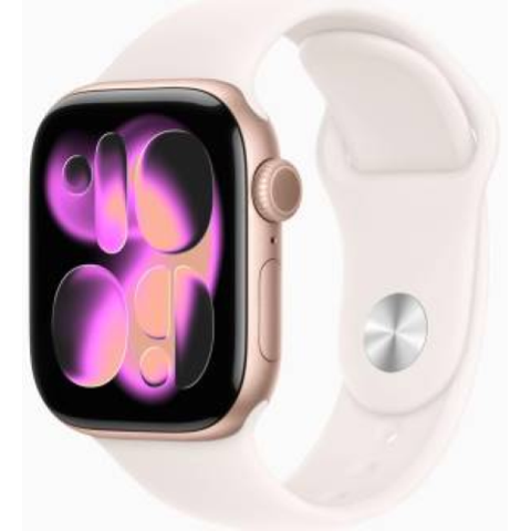 APPLE WATCH SERIE 11 42MM AC/ROSE GOLD SB/L BLUSH M/L ITA MEU44QL/A