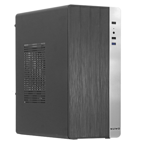 CASE MINI-TOWER NO PSU QUARTZ Q100 2USB3 0,6MM SPCC MATX MITX BLACK