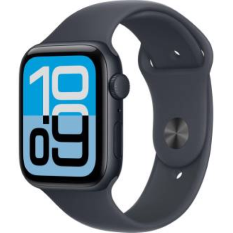APPLE WATCH SE 3 44MM AC/MIDNIGHT SB/MIDNIGHT S/M EU MEHN4MP/A