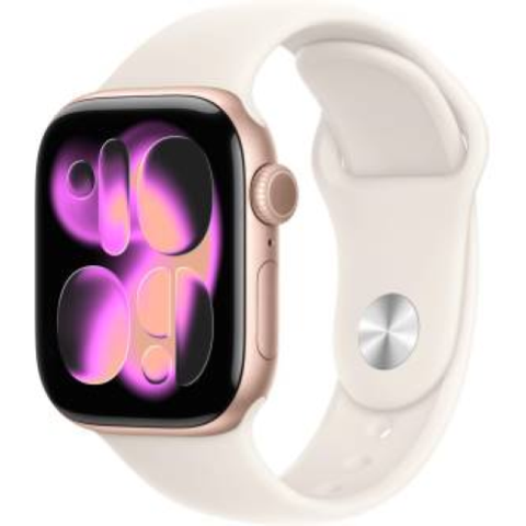 APPLE WATCH SERIE 11 42MM AC/ROSE GOLD SB/L BLUSH S/M ITA MEU04QL/A