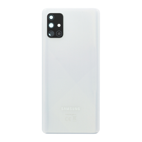 SAMSUNG GALAXY A71 RETRO COPERCHIO CRUSH WHITE SERVICE PACK