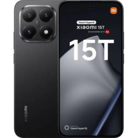 XIAOMI 15T 12+512GB 6.83" 5G BLACK DS ITA