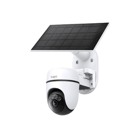 TPLINK-TAPO TC90 KIT TELECAMERA DI SICUREZZA P&T + PANNELLO SOLARE