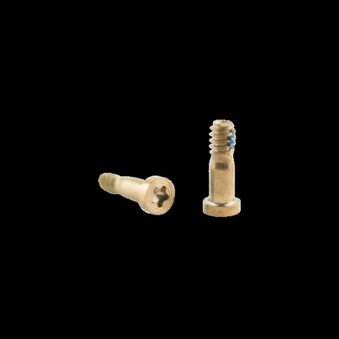 APPLE VITI BLOCCO CONNETTORE CARICA PER IPHONE 8 PLUS GOLD (2PZ)