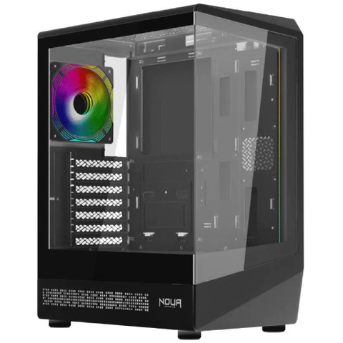 CASE MID-TOWER DEMON TH100 NO PSU 2USB3 0,5MM 1 TYPE C 1FAN ARGB ATX