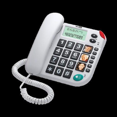 TELEFONO FISSO MAXCOM KXT480 BIANCO