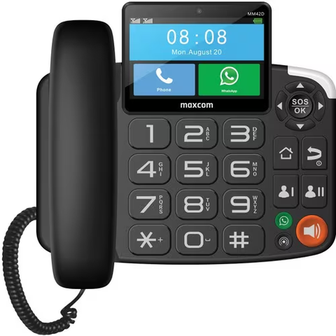 MAXCOM COMFORT MM42D SE TELEFONO DA SCRIVANIA CON SIM LTE